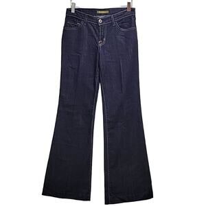 David Kahn Jeanswear Nikki Trouser Flare Leg Low to Mid Rise Women's Size 26"